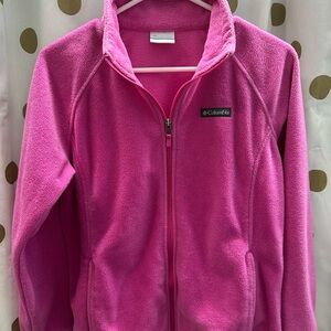 Columbia Vibrant Pink Fleece Jacket
